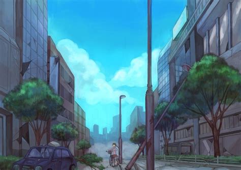 Anime Bicycle Wallpaper | Bicycle wallpaper, Wallpaper, Anime