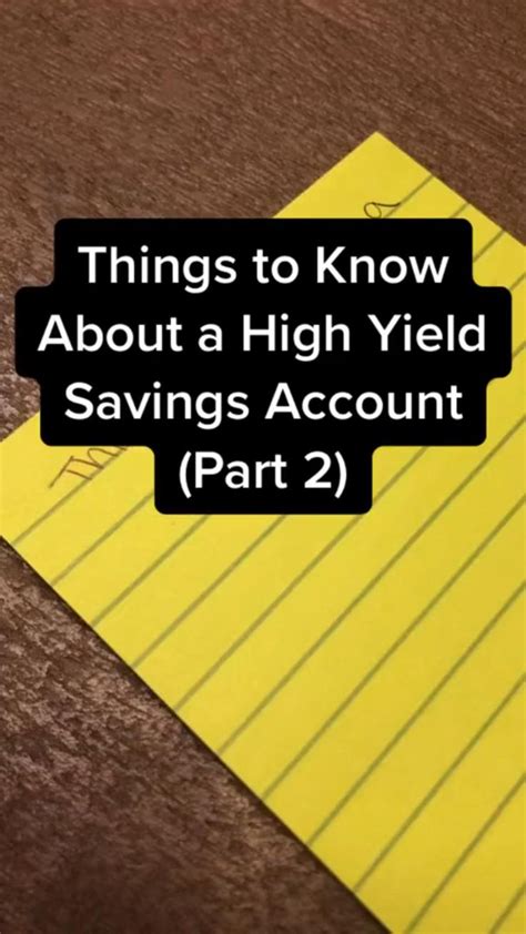 Ultimate Guide to High Yield Savings Accounts | Money management advice, Money management, Money ...