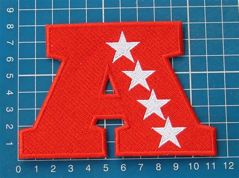 AMERICAN FOOTBALL CONFERENCE AFL NFL LOGO PATCH 4.5" JERSEY EMBROIDERED