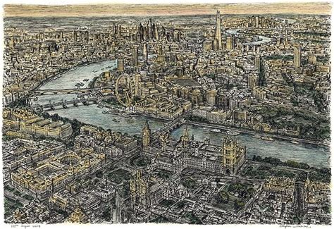 Buy limited editions of Aerial view of London (Limited Edition of 50) - City Art