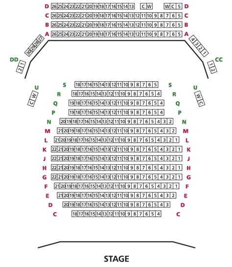 Haymarket Theatre, Basingstoke | Seating Plan, view the seating chart ...