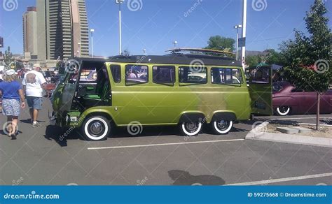 Eclectic VW at the Rat Rod Auto Show in Sparks NV Editorial Stock Photo - Image of 2014n, show ...