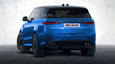 All-New 2023 Range Rover Sport SVR Rendering Depicts BMW-powered ...