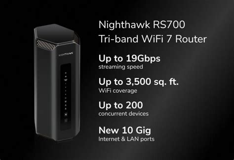 NETGEAR Reveals its First WiFi 7 Router, The Nighthawk RS700 | eTeknix