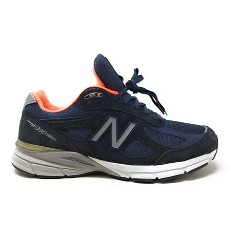 New Balance - New Balance Womens W990 V4 Running Shoe Navy Blue Size 12 ...