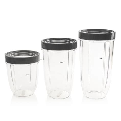 18 Oz/24 Oz/32 Oz Replacement Cup With Lid For Nutribullet Nutri Bullet ...