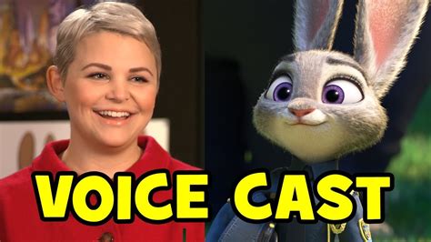 Zootopia Voice Cast Recording, Movie B-Roll & Bloopers - Ginnifer ...