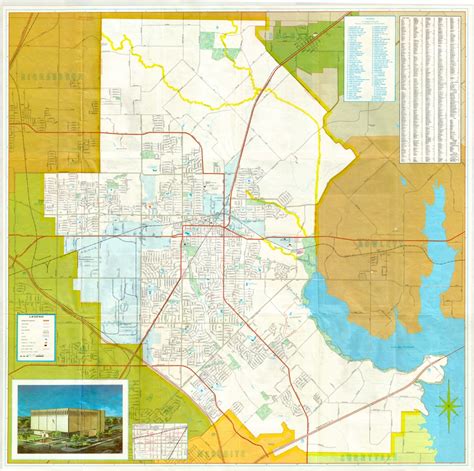 Garland Landmark Society - City Map, Garland Texas 1972 - Garland Texas ...