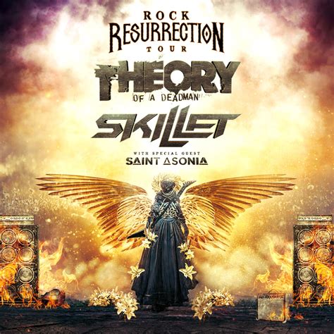 ROCK DYNAMOS THEORY OF A DEADMAN + SKILLET ANNOUNCE WINTER 2023 CO-HEADLINE ROCK RESURRECTION ...