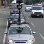 Street view car in Victoria, Canada (Google Maps)