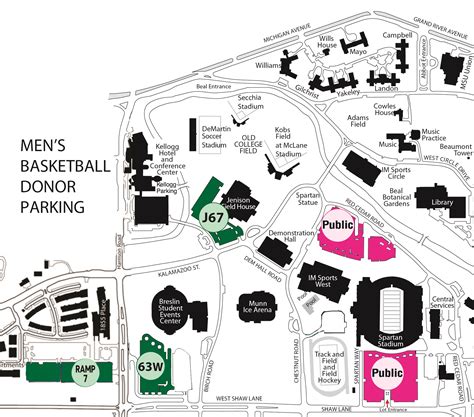 Msu Gardens Map | Fasci Garden