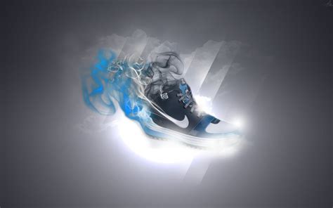 Nike Blue Smoke Wallpapers - WallpaperSafari