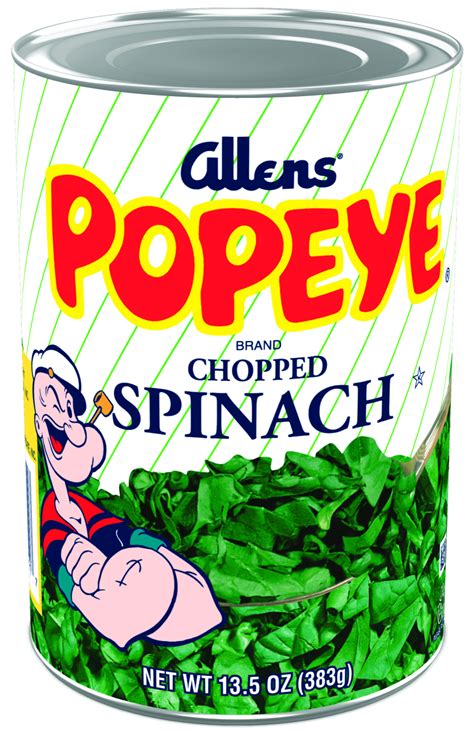 Popeye Chopped Spinach, 13.5 oz - Walmart.com