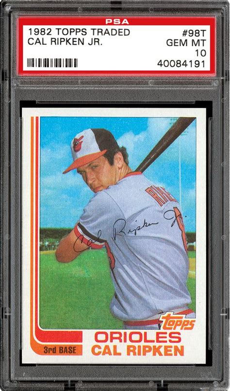 Auction Prices Realized Baseball Cards 1982 TOPPS TRADED Cal Ripken Jr ...