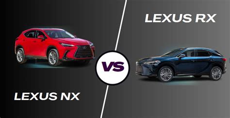 Luxury SUV Comparison: Lexus NX vs RX | Ultimate Performance & Comfort ...