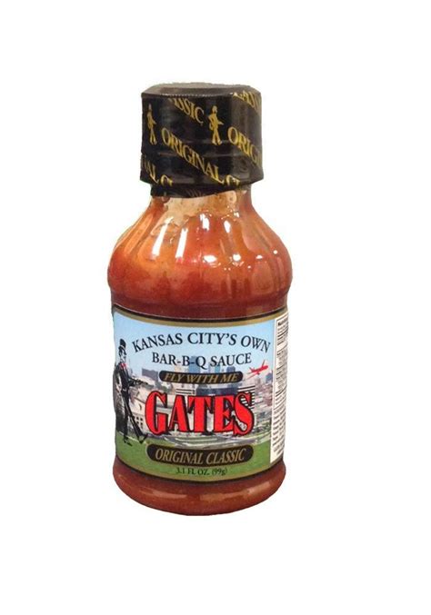 Gates 3.1oz BBQ Sauce - 1621001 | Bbq sauce, Bar b q, Bbq