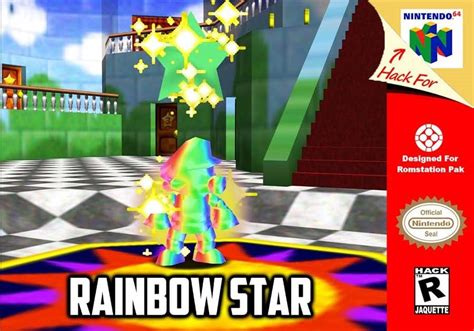 Super Mario 64: Rainbow Star Power ups - Nintendo 64 ROMs Hack - Download