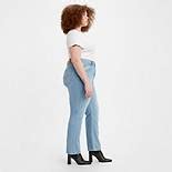 70's High Slim Straight Women's Jeans (plus Size) - Medium Wash | Levi ...