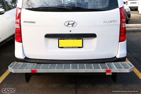 Hyundai iLoad Galvanised Rear Step - Caddy Storage Systems