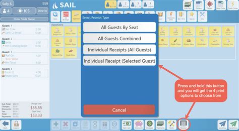 How to print a receipt | Help