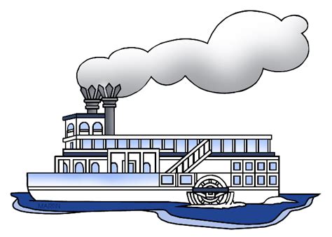 steam boats clipart - Clip Art Library