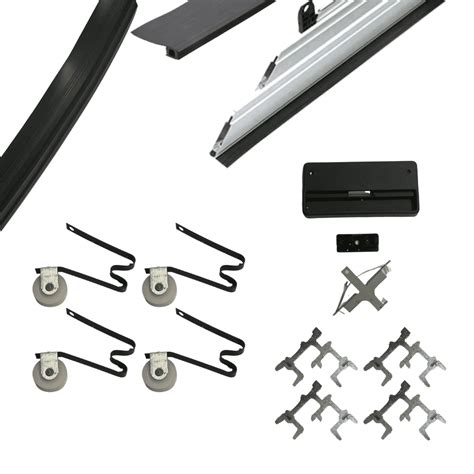 Buy Sliding Screen Door Repair Kit Without Mesh | 4 Sizes | Includes Frames, Rollers, Handle ...