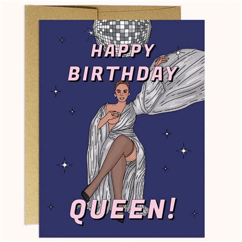 Happy Birthday Queen! Card | Party Mountain Paper – Outer Layer