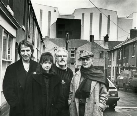 Alan promoting the play “Hamlet” in Barrow-in-Furness, October 1992 ...