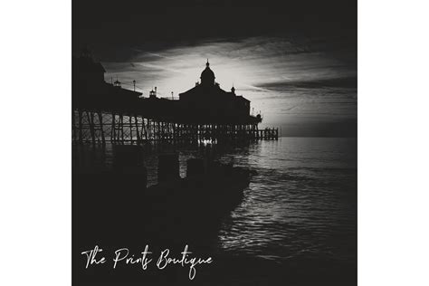 Eastbourne Pier Silhouette | Buy Canvas Prints | The Prints Boutique