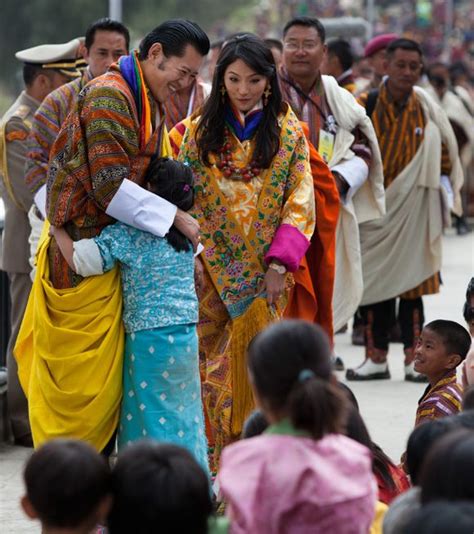 King of Bhutan and his bride Jetsun Pema attending festivities for ...