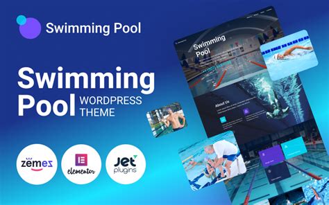 Swimming Pool - Modern Swimming Pool WordPress Theme