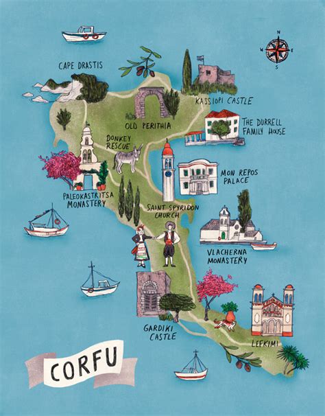 Corfu Unveiled: Your Essential Guide to the Island's Map