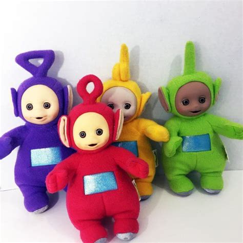 Vintage Teletubbies Plush Doll Set Stuffed Toy 1998 90s Original ...