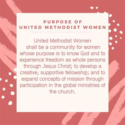 UNITED WOMEN IN FAITH - NLRFUMC