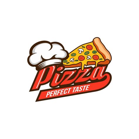 Pizza logo design template vector illustration 7944092 Vector Art at Vecteezy