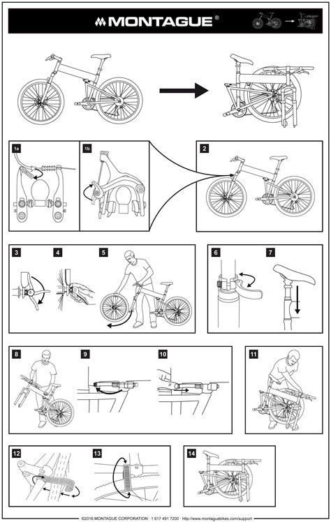 Folding Instructions | Montague Bikes