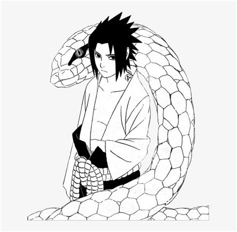 Sasuke Rinnegan Pages Coloring Pages