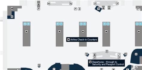 Brisbane International Airport Map