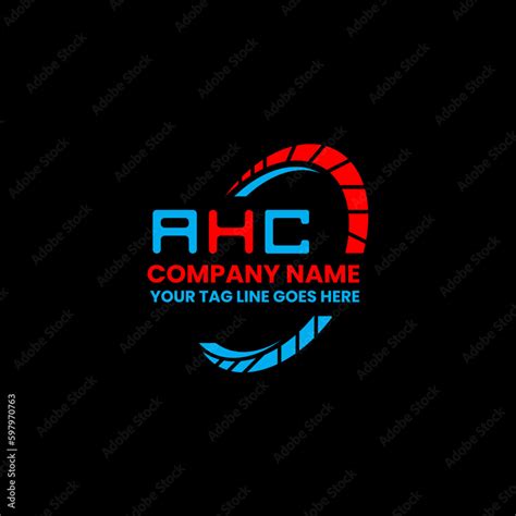 AHC letter logo creative design with vector graphic, AHC simple and modern logo. AHC luxurious ...