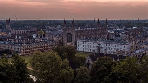 aerial view cambridge uk united kingdom Stock Footage Video (100% Royalty-free) 1015783126 ...