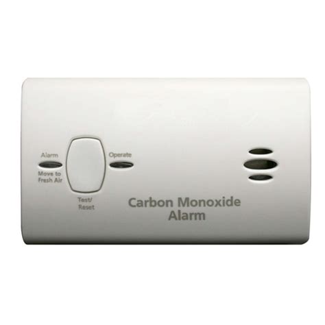 Kidde 21025778 Carbon Monoxide Detector Battery-Powered Electrochemical