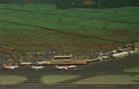 Lihue Airport Kauai, HI Postcard