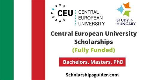 Central European University Scholarships 2023 in Hungary