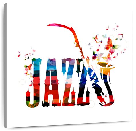 Jazz Typography Wall Art | Digital Art