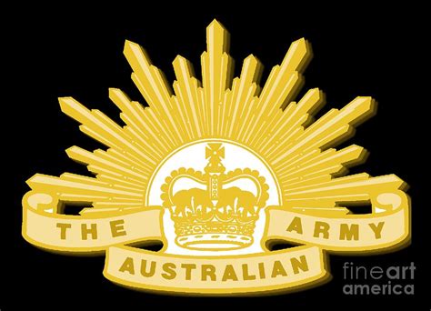 Australian Army Badge Digital Art by Nikki Sandler - Fine Art America