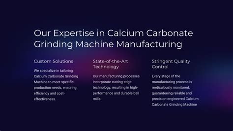 PPT - Calcium Carbonate Grinding Machine Manufacturer, Best Calcium Carbonate Grinding ...