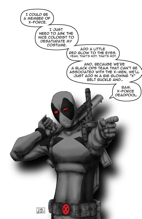 X-Force Deadpool by JamesLynch on DeviantArt