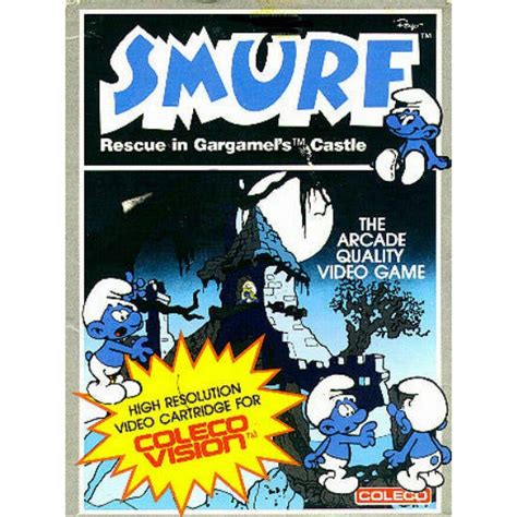 ColecoVision - Smurf: Rescue in Gargamel's Castle (Cartridge Only)