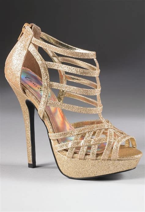 High Heel Glitter Sandal from Camille La Vie and Group USA | Shoes ...