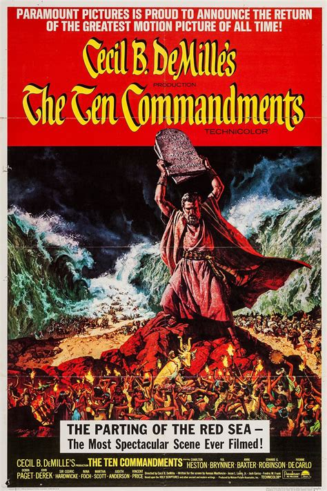 The Ten Commandments (1956) - Posters — The Movie Database (TMDB)